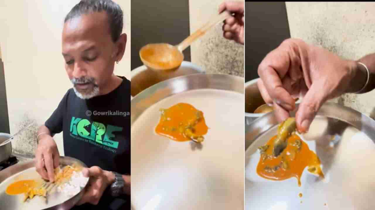 ಹಲ್ಲಿ ಬಿದ್ದ ಆಹಾರ ವಿಷವೇ? ಸಂಶೋಧಕ ಗೌರಿ ಶಂಕರ್ ಹಲ್ಲಿ ಬಿದ್ದ ಸಾಂಬಾರ್ ತಿಂದು ಏನ್ ಹೇಳಿದ್ರು ನೋಡಿ