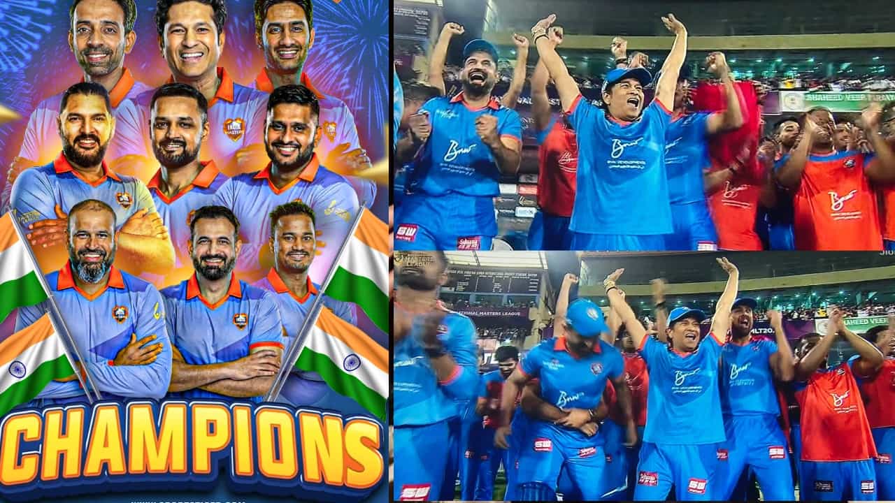 IML 2025: ವಿಂಡೀಸ್ ಮಣಿಸಿದ ಇಂಡಿಯಾ ಮಾಸ್ಟರ್ಸ್​ಗೆ ಚಾಂಪಿಯನ್ ಕಿರೀಟ