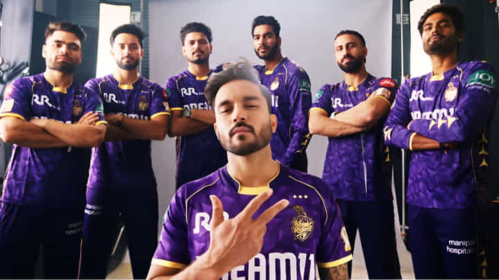 IPL 2025: KKR ತಂಡದ 3 ಸ್ಟಾರ್ ಜೆರ್ಸಿ ಅನಾವರಣ IPL 2025: KKR ತಂಡದ 3 ಸ್ಟಾರ್ ಜೆರ್ಸಿ ಅನಾವರಣ