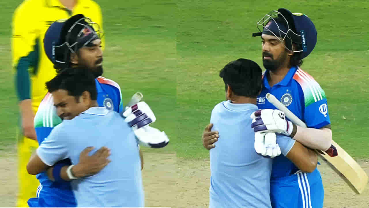 VIDEO: ಅಳುತ್ತಿದ್ದ ಅಭಿಮಾನಿಯನ್ನು ಸಮಾಧಾನ ಮಾಡಿದ ಕೆಎಲ್ ರಾಹುಲ್