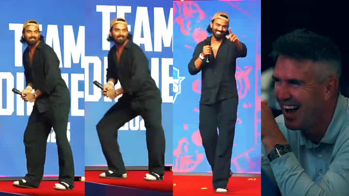 VIDEO: ಕೆಎಲ್ ರಾಹುಲ್ ಮಿಮಿಕ್ಗೆ ಬಿದ್ದು ಬಿದ್ದು ನಕ್ಕ DC ಫ್ಯಾಮಿಲಿ VIDEO: ಕೆಎಲ್ ರಾಹುಲ್ ಮಿಮಿಕ್ಗೆ ಬಿದ್ದು ಬಿದ್ದು ನಕ್ಕ DC ಫ್ಯಾಮಿಲಿ
