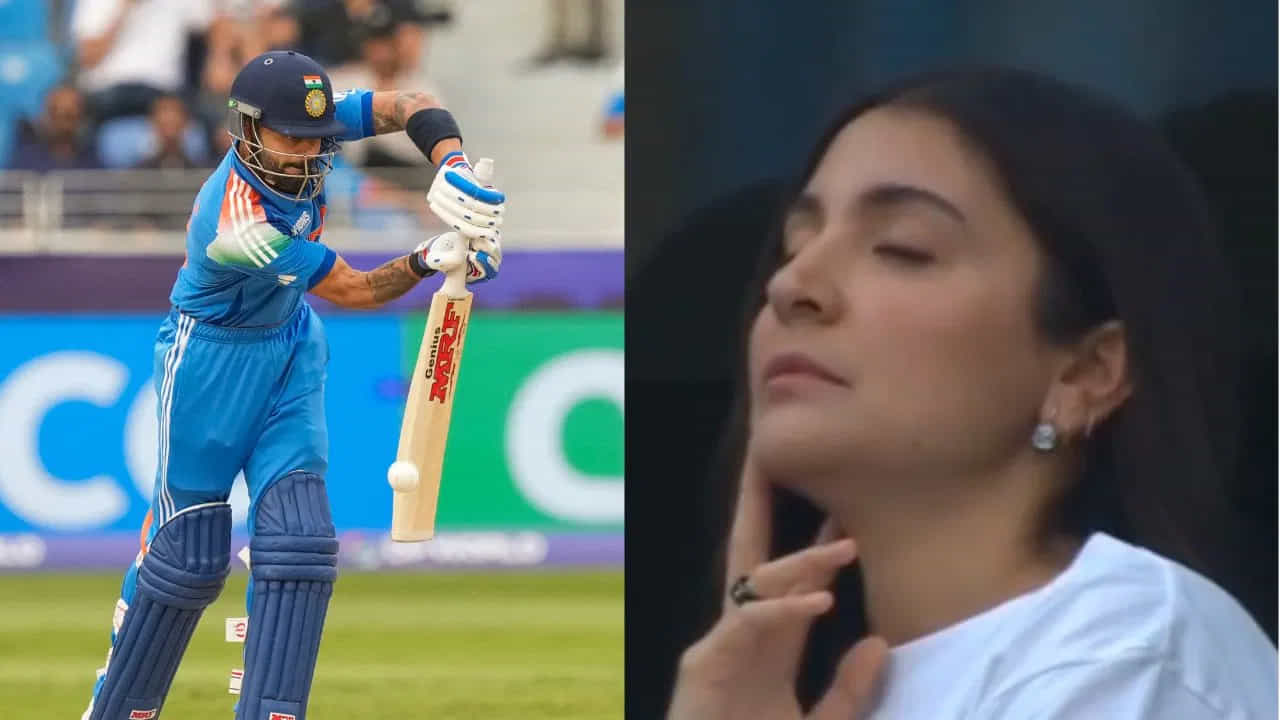 IND vs AUS: ವಿರಾಟ್ ಕೊಹ್ಲಿ ಬ್ಯಾಟಿಂಗ್ ನೋಡುತ್ತಾ ನಿದ್ರೆಗೆ ಜಾರಿದ ಅನುಷ್ಕಾ ಶರ್ಮಾ; ವಿಡಿಯೋ ನೋಡಿ