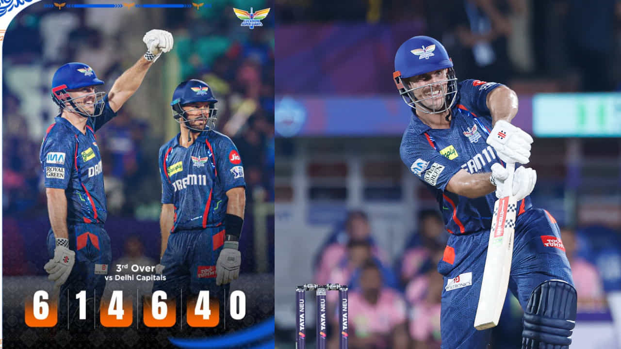 IPL 2025: 6,6,6,6,6,6... ಸಿಕ್ಸರ್ಗಳ ಮಳೆ ಸುರಿಸಿದ ಮಾರ್ಷ್; ವಿಡಿಯೋ IPL 2025: 6,6,6,6,6,6... ಸಿಕ್ಸರ್ಗಳ ಮಳೆ ಸುರಿಸಿದ ಮಾರ್ಷ್; ವಿಡಿಯೋ
