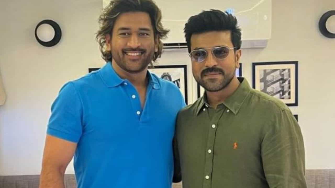 ರಾಮ್ ಚರಣ್ ಮುಂದಿನ ಚಿತ್ರದಲ್ಲಿ ನಟಿಸಲಿದ್ದಾರೆ ಎಂಎಸ್ ಧೋನಿ?