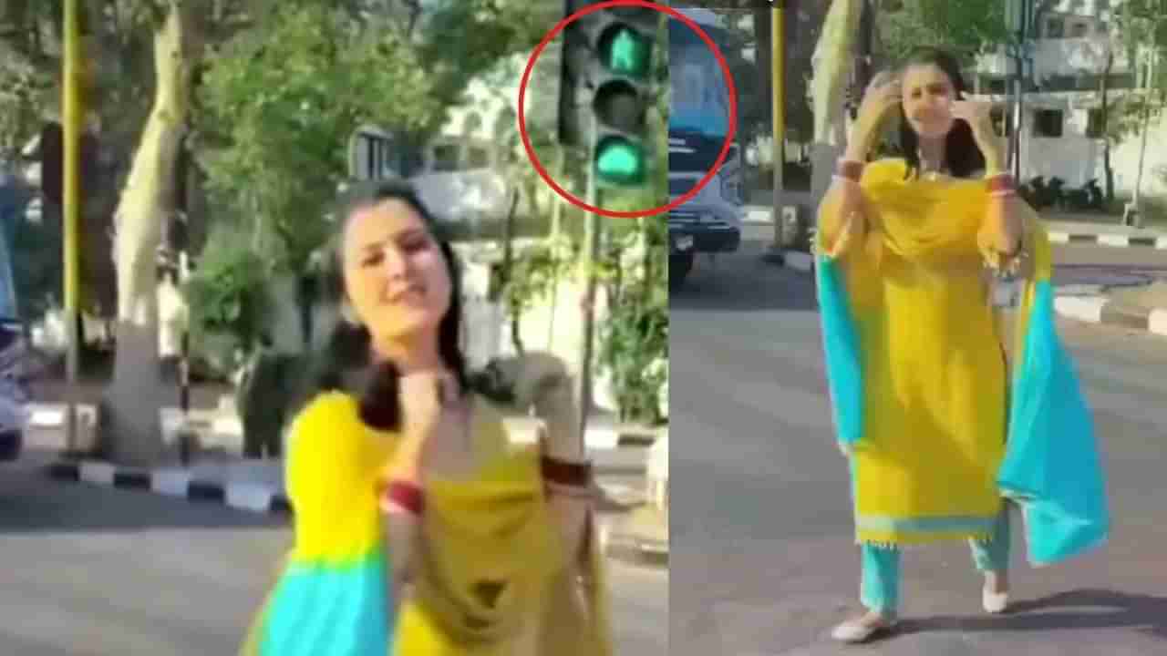 ಟ್ರಾಫಿಕ್ ಮಧ್ಯೆ ರೀಲ್ಸ್ ಮಾಡಿ ಜೈಲು ಸೇರಿದ ಪೊಲೀಸನ ಹೆಂಡತಿ