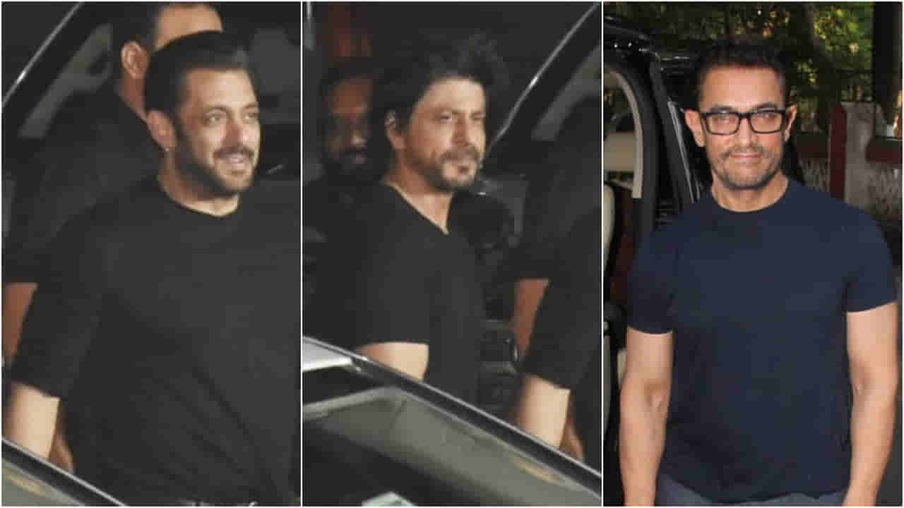 ಆಮಿರ್ ಖಾನ್ 60ನೇ ವರ್ಷದ ಬರ್ತ್ಡೇ ಪಾರ್ಟಿಗೆ ಬಂದ ಶಾರುಖ್, ಸಲ್ಮಾನ್