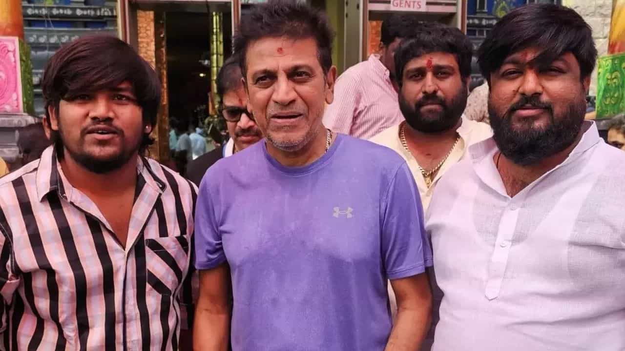 ಹೈದರಾಬಾದ್​ನಲ್ಲಿ ಶಿವಣ್ಣ, ಪೆದ್ದಮ್ಮ ದೇವಾಲಯಕ್ಕೆ ಭೇಟಿ