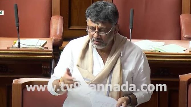 ಸದನದಲ್ಲಿ ಬಿಬಿಎಂಪಿಯ ಬೆಳವಣಿಗೆ ವಿವರಿಸಿದ ಶಿವಕುಮಾರ್