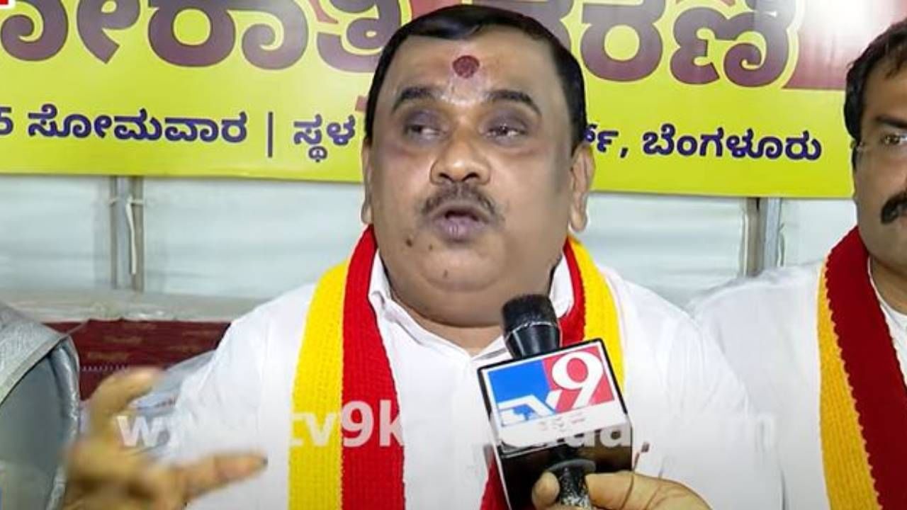 ಕೆಪಿಎಸ್​ಸಿಯ ಬ್ರಹ್ಮಾಂಡ ಭ್ರಷ್ಟಾಚಾರದಲ್ಲಿ ಸರ್ಕಾರವೂ ಶಾಮೀಲಾಗಿರುವ ಶಂಕೆ ಹುಟ್ಟಿದೆ: ನಾರಾಯಣಗೌಡ , ಕರವೇ