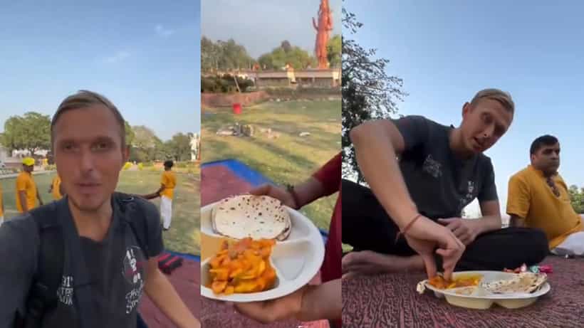 Viral: ಭಾರತೀಯರ ಆತ್ಮೀಯ ಆತಿಥ್ಯಕ್ಕೆ ಮನಸೋತ ರಷ್ಯನ್ ಪ್ರವಾಸಿಗ; ವೀಡಿಯೋ ವೈರಲ್