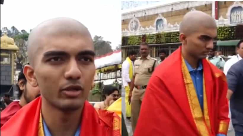 Viral: ತಿರುಪತಿ ತಿಮ್ಮಪ್ಪನಿಗೆ ಮುಡಿ ಕೊಟ್ಟ ಚೆಸ್ ತಾರೆ ಡಿ. ಗುಕೇಶ್; ವಿಡಿಯೋ ವೈರಲ್