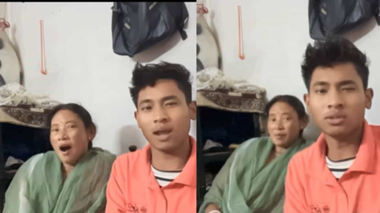 Viral: ತಾಯಿ ಮಗನ ಈ ಹಾಡಿನ ಮೋಡಿಗೆ ಫಿದಾ ಆಗದವರೇ ಇಲ್ಲ