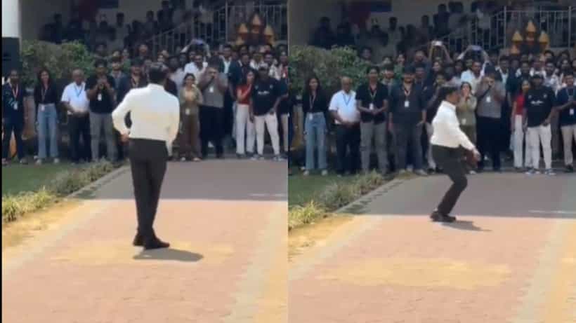 ಬೆಂಗಳೂರು: ಮೈಕಲ್ ಜಾಕ್ಸನ್ಗಿಂತ ನಾನೇನು ಕಮ್ಮಿಯಿಲ್ಲ; ಸಖತ್ತಾಗಿ ಹಿಪ್-ಹಾಪ್ ಡ್ಯಾನ್ಸ್ ಮಾಡಿದ ಪ್ರೊಫೆಸರ್
