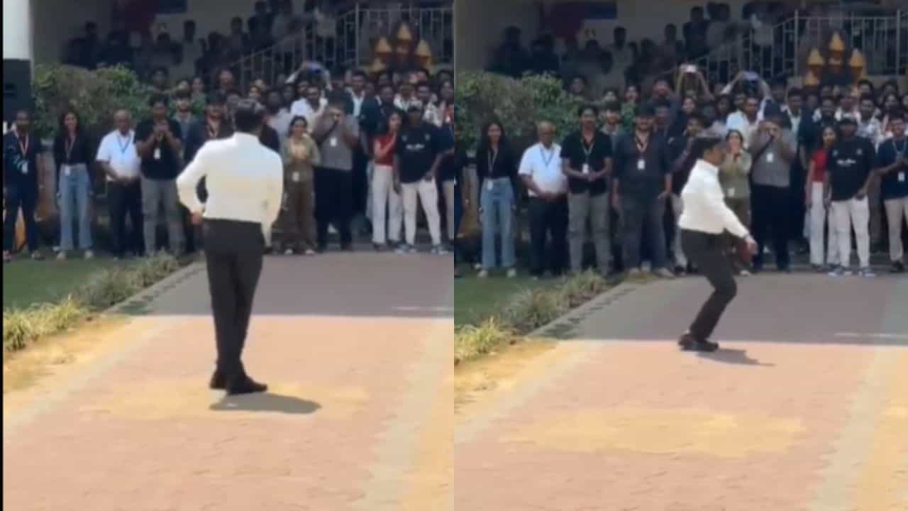 ಬೆಂಗಳೂರು: ಮೈಕಲ್ ಜಾಕ್ಸನ್ಗಿಂತ ನಾನೇನು ಕಮ್ಮಿಯಿಲ್ಲ; ಸಖತ್ತಾಗಿ ಹಿಪ್-ಹಾಪ್ ಡ್ಯಾನ್ಸ್ ಮಾಡಿದ ಪ್ರೊಫೆಸರ್ ಬೆಂಗಳೂರು: ಮೈಕಲ್ ಜಾಕ್ಸನ್ಗಿಂತ ನಾನೇನು ಕಮ್ಮಿಯಿಲ್ಲ; ಸಖತ್ತಾಗಿ ಹಿಪ್-ಹಾಪ್ ಡ್ಯಾನ್ಸ್ ಮಾಡಿದ ಪ್ರೊಫೆಸರ್