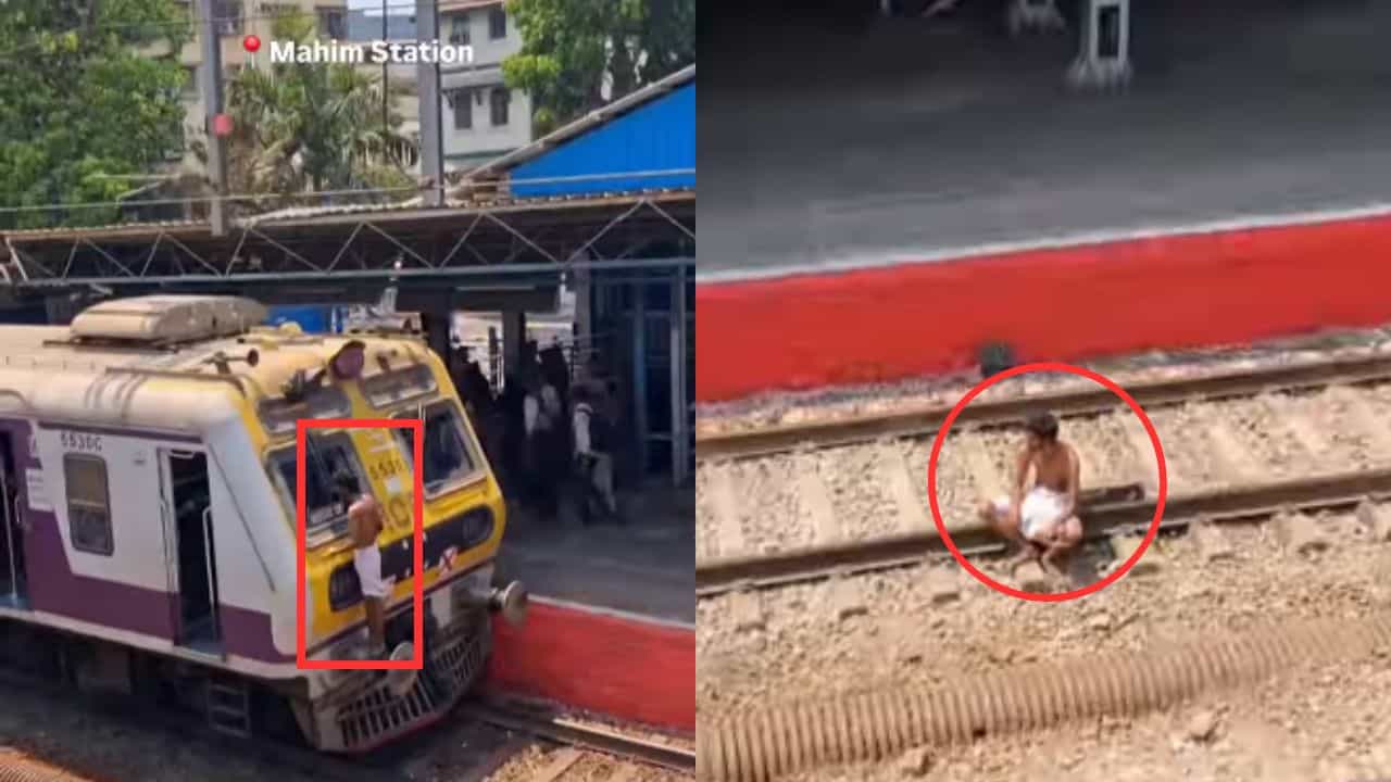 Viral: ಎಲ್ಲಾ ಎಣ್ಣೆ ಮಹಿಮೆ; ಕುಡಿದ ಮತ್ತಲ್ಲಿ ರೈಲನ್ನೇ ತಡೆದು ನಿಲ್ಲಿಸಿದ ಕುಡುಕ Viral: ಎಲ್ಲಾ ಎಣ್ಣೆ ಮಹಿಮೆ; ಕುಡಿದ ಮತ್ತಲ್ಲಿ ರೈಲನ್ನೇ ತಡೆದು ನಿಲ್ಲಿಸಿದ ಕುಡುಕ