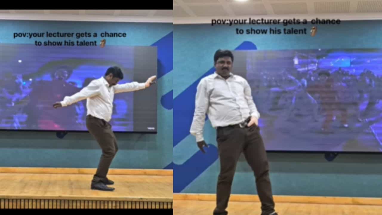 ಮೈಕಲ್‌ ಜಾಕ್ಸನ್‌ ಡ್ಯಾನ್ಸ್‌ ಸ್ಟೆಪ್ಪನ್ನು ಮರು ಸೃಷ್ಟಿಸಿದ ಕಾಲೇಜು ಪ್ರೊಫೆಸರ್;‌ ವಿಡಿಯೋ ವೈರಲ್‌