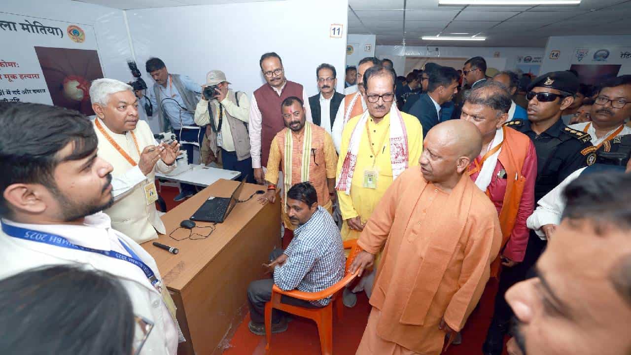 ನೇತ್ರಕುಂಭದಲ್ಲಿ 2.37 ಲಕ್ಷ ರೋಗಿಗಳ ಕಣ್ಣು ಪರೀಕ್ಷೆ, 1.5 ಲಕ್ಷಕ್ಕೂ ಹೆಚ್ಚು ಕನ್ನಡಕಗಳ ವಿತರಣೆ
