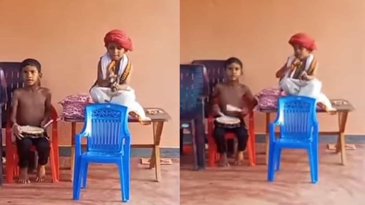 ರಜೆಯಲ್ಲಿ  ಪುಟಾಣಿಗಳ ಯಕ್ಷಗಾನದ ಮಜಾ,  ಯೂಟ್ಯೂಬ್​​ನಲ್ಲಿ ಫುಲ್​​​ ವೈರಲ್ ಈ ಪುಟ್ಟ ಭಾಗವತರು