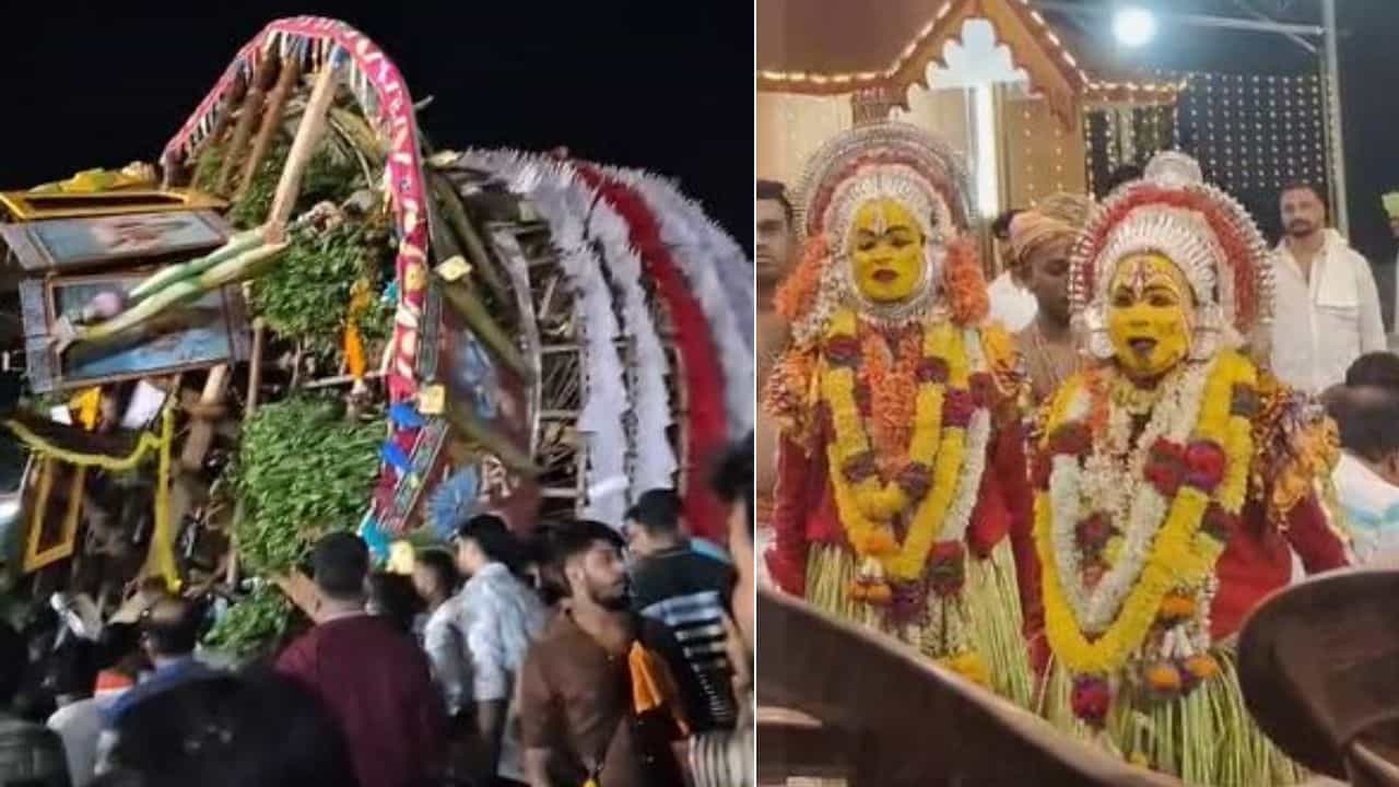 ಮಂಗಳೂರಿನಲ್ಲಿ ತೇರು ಬಿದ್ದ ವಿಚಾರ: ದೈವಗಳು ಆಕ್ರೋಶ, ತಿದ್ದಿಕೊಳ್ಳದಿದ್ರೆ ಮತ್ತಷ್ಟು ಅಪಾಯದ ಎಚ್ಚರಿಕೆ! ಮಂಗಳೂರಿನಲ್ಲಿ ತೇರು ಬಿದ್ದ ವಿಚಾರ: ದೈವಗಳು ಆಕ್ರೋಶ, ತಿದ್ದಿಕೊಳ್ಳದಿದ್ರೆ ಮತ್ತಷ್ಟು ಅಪಾಯದ ಎಚ್ಚರಿಕೆ!
