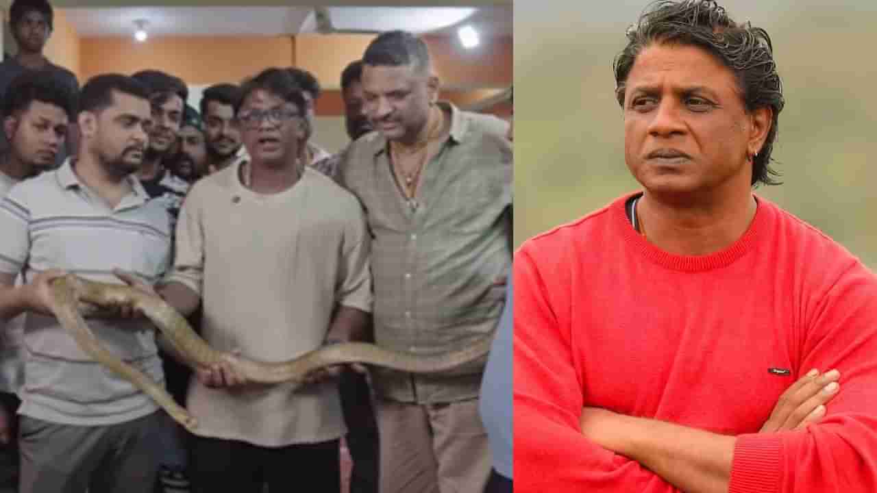 ಕೇರೆ ಹಾವು ರಕ್ಷಿಸಿ ಅದರ ಮಹತ್ವ ತಿಳಿಸಿದ ದುನಿಯಾ ವಿಜಯ್