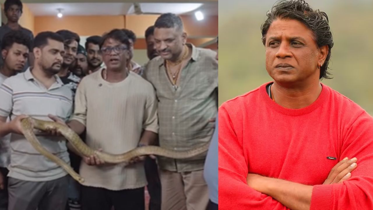 ಕೇರೆ ಹಾವು ರಕ್ಷಿಸಿ ಅದರ ಮಹತ್ವ ತಿಳಿಸಿದ ದುನಿಯಾ ವಿಜಯ್