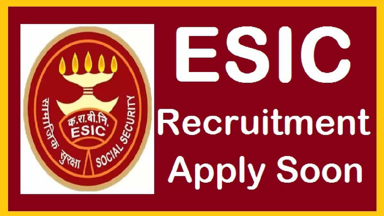 ESIC Recruitment: ESIC ನಲ್ಲಿ ಉದ್ಯೋಗ ಪಡೆಯಲು ಸುವರ್ಣ ಅವಕಾಶ, ತಿಂಗಳಿಗೆ  78,800 ರೂ. ಸಂಬಳ; ಕೂಡಲೇ ಅರ್ಜಿ ಸಲ್ಲಿಸಿ