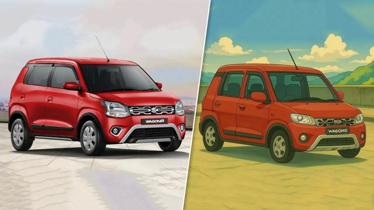 ನೀವು ಕೂಡ ಇಂದಿನ ಘಿಬ್ಲಿ ಟ್ರೆಂಡ್ನ ಅಭಿಮಾನಿಯಾಗಿದ್ದರೆ, ಫ್ಯಾಮಿಲಿ ಕಾರು ಎಂದು ಜನಪ್ರಿಯವಾಗಿರುವ ಮಾರುತಿ ವ್ಯಾಗನ್ಆರ್ ಅಥವಾ ಅದ್ಭುತ ಪ್ರದರ್ಶನಕ್ಕೆ ಹೆಸರುವಾಸಿಯಾದ ಮಹೀಂದ್ರಾ ಥಾರ್ ಅಥವಾ ಟೊಯೋಟಾ ಫಾರ್ಚೂನರ್, ಘಿಬ್ಲಿ ಸ್ಟುಡಿಯೋ ಸ್ಟೈಲ್ ಆರ್ಟ್ ಜಗತ್ತಿನಲ್ಲಿ ಹೇಗೆ ಕಾಣುತ್ತದೆ ಎಂದು ನೀವು ಎಂದಾದರೂ ಯೋಚಿಸಿದ್ದೀರಾ?. ಹಾಗಾದರೆ ದೇಶದ ಈ ಜನಪ್ರಿಯ ಕಾರುಗಳಲ್ಲಿ ಕೆಲವು ಈ ಘಿಬ್ಲಿ ಜಗತ್ತಿನಲ್ಲಿ ಹೇಗೆ ಕಾಣುತ್ತವೆ ಎಂದು ನೋಡೋಣ.