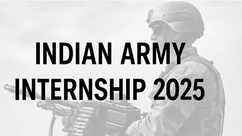 Army Internship Program 2025: ನೀವು ಭಾರತೀಯ ಸೇನೆಯಲ್ಲಿ ಇಂಟರ್ನ್ಶಿಪ್ ಮಾಡಲು ಇಲ್ಲಿದೆ ಸುವರ್ಣಾವಕಾಶ