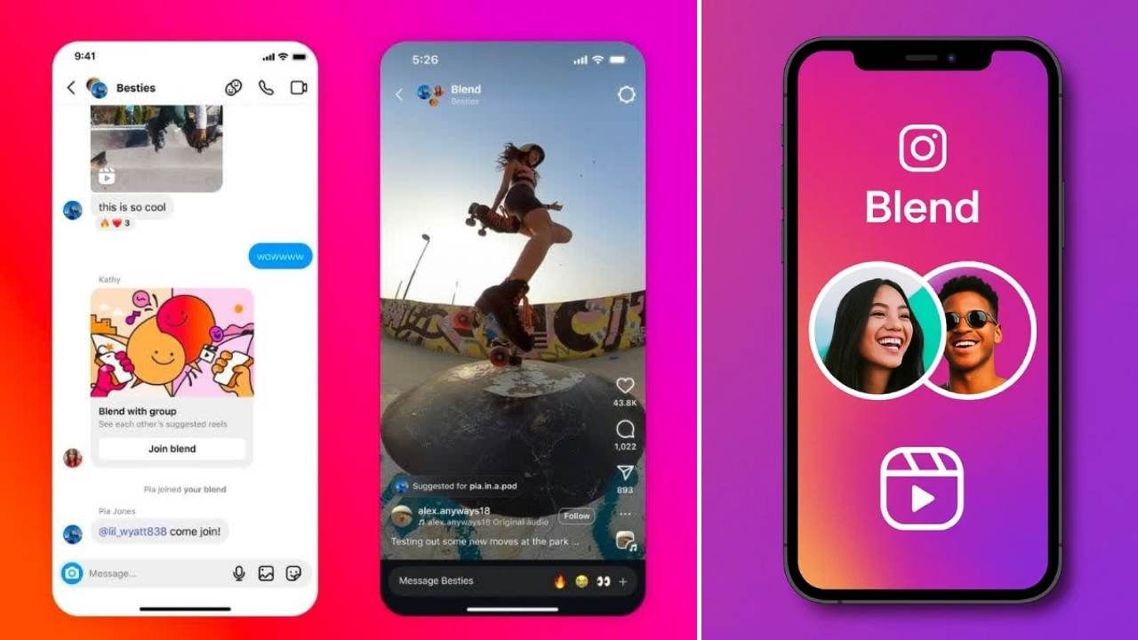 Tech Tips: ಇನ್​ಸ್ಟಾಗ್ರಾಮ್​ನಲ್ಲಿ ಬ್ಲೆಂಡ್ ವೈಶಿಷ್ಟ್ಯ ಎಂದರೇನು?: ಇದನ್ನು ಹೇಗೆ ಉಪಯೋಗಿಸುವುದು?