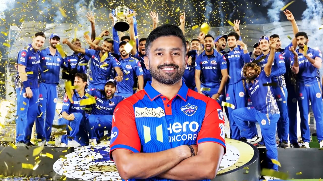 IPL 2025: ಇಂಡಿಯನ್ ಪ್ರೀಮಿಯರ್ ಲೀಗ್​ನ 48 ಪಂದ್ಯಗಳು ಮುಗಿದಿದೆ. 48 ಪಂದ್ಯಗಳ ಮುಕ್ತಾಯದ ವೇಳೆಗೆ ರಾಯಲ್ ಚಾಲೆಂಜರ್ಸ್ ಬೆಂಗಳೂರು (RCB) ತಂಡ ಅಂಕ ಪಟ್ಟಿಯಲ್ಲಿ ಮೊದಲ ಸ್ಥಾನದಲ್ಲಿದ್ದರೆ, ಮುಂಬೈ ಇಂಡಿಯನ್ಸ್ (MI) ದ್ವಿತೀಯ ಸ್ಥಾನದಲ್ಲಿದೆ. ವಿಶೇಷ ಎಂದರೆ ಆರಂಭಿಕ ಪಂದ್ಯಗಳಲ್ಲಿ ಸೋತು ಸುಣ್ಣುವಾಗಿದ್ದ ಮುಂಬೈ ಇಂಡಿಯನ್ಸ್ ಬ್ಯಾಕ್ ಟು ಬ್ಯಾಕ್ 5 ಮ್ಯಾಚ್​ಗಳಲ್ಲಿ ಗೆಲುವು ಸಾಧಿಸಿ ಇದೀಗ ಪ್ಲೇಆಫ್​ನತ್ತ ದಾಪುಗಾಲಿಟ್ಟಿದೆ. ಇದರ ಬೆನ್ನಲ್ಲೇ ಮುಂಬೈ ಇಂಡಿಯನ್ಸ್ ಅಭಿಮಾನಿಗಳ 'ಕರುಣ್ ನಾಯರ್ ಡಕ್​ ಔಟ್' ಲೆಕ್ಕಾಚಾರವೊಂದು ಮುನ್ನಲೆಗೆ ಬಂದಿದೆ.