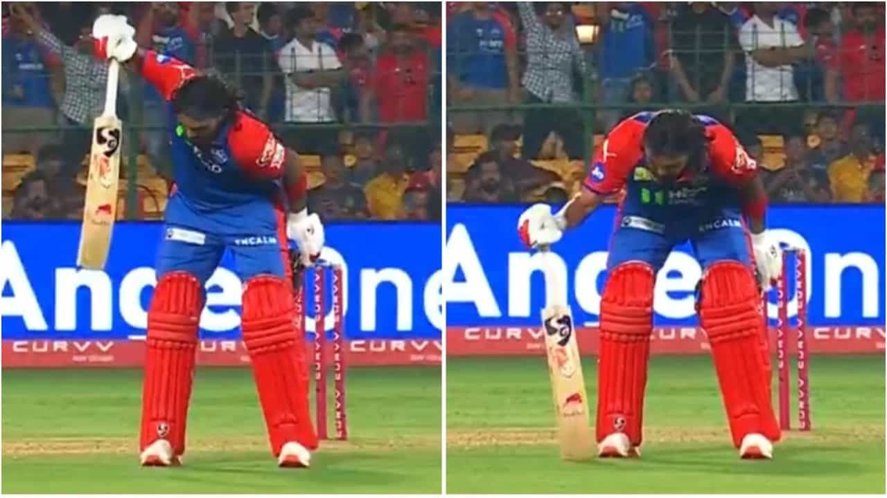 ‘ಬೆಂಗಳೂರು ನನ್ನ ಟೆರಿಟರಿ’; ಗೆದ್ದ ಬಳಿಕ ಬ್ಯಾಟ್​ನಲ್ಲೇ ವೃತ್ತ ಎಳೆದು ತೋರಿಸಿದ ರಾಹುಲ್