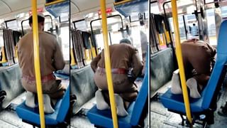 ಬಸ್​ ನಿಲ್ಲಿಸಿ ನಮಾಜ್​ ಮಾಡಿದ ಕೆಎಸ್​ಆರ್​ಟಿಸಿ ಚಾಲಕ, ವಿಡಿಯೋ ವೈರಲ್
