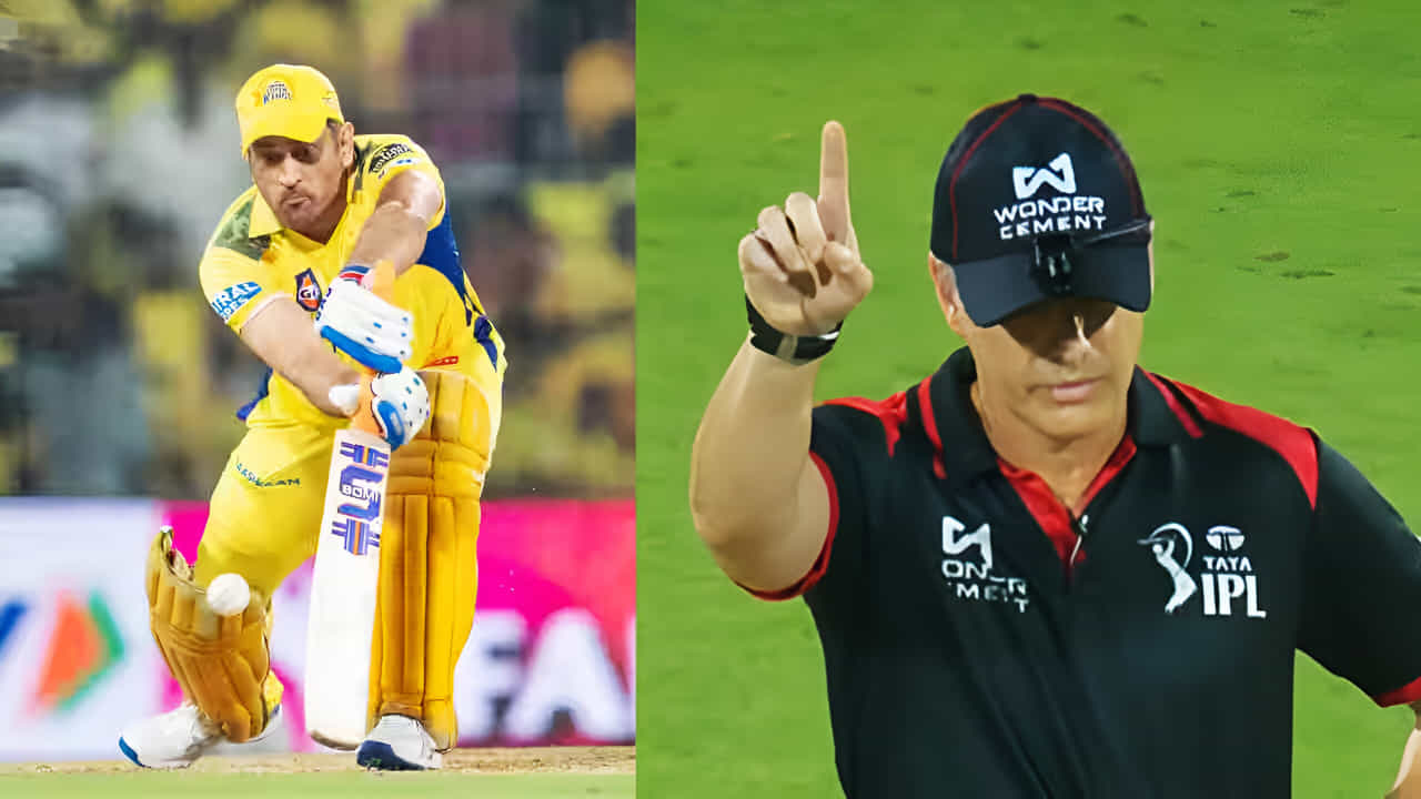 VIDEO: ನಾಟೌಟ್ ಆಗಿದ್ದರೂ ಧೋನಿ ಔಟ್: ಅಂಪೈರ್ ವಿವಾದಾತ್ಮಕ ತೀರ್ಪು VIDEO: ನಾಟೌಟ್ ಆಗಿದ್ದರೂ ಧೋನಿ ಔಟ್: ಅಂಪೈರ್ ವಿವಾದಾತ್ಮಕ ತೀರ್ಪು