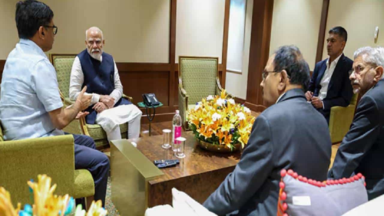 Pahalgam Terrorist Attack: ಪಹಲ್ಗಾಮ್ ದಾಳಿ:  ಅಜಿತ್ ದೋವಲ್, ಜೈಶಂಕರ್ ಭೇಟಿಯಾದ ಪ್ರಧಾನಿ ಮೋದಿ