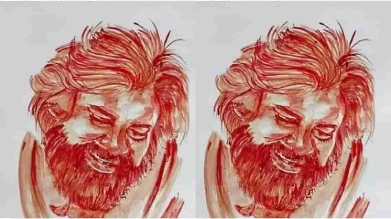 ಪವನ್​ ಕಲ್ಯಾಣ್​ ಚಿತ್ರವನ್ನು ತನ್ನ ರಕ್ತದಲ್ಲಿ ಬಿಡಿಸಿದ ಕಟ್ಟಾಭಿಮಾನಿ