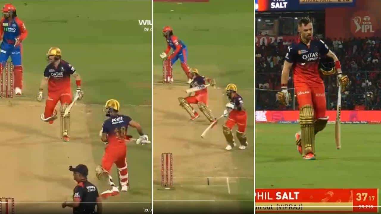 Virat Kohli Run Out: ಫಿಲ್ ಸ್ಟಾಲ್ಟ್​ರನ್ನು ಬೇಕಂತಲೇ ರನೌಟ್ ಮಾಡಿದ್ರ ವಿರಾಟ್ ಕೊಹ್ಲಿ?: ವೈರಲ್ ಆಗುತ್ತಿದೆ ವಿಡಿಯೋ