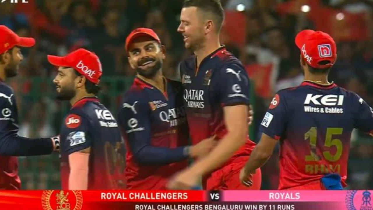 IPL 2025: ತವರಿನಲ್ಲಿ ಮೊದಲ ಗೆಲುವು ಸಾಧಿಸಿದ ಆರ್ಸಿಬಿ; ಸಂಭ್ರಮಾಚರಣೆ ಹೇಗಿತ್ತು ಗೊತ್ತಾ? ವಿಡಿಯೋ IPL 2025: ತವರಿನಲ್ಲಿ ಮೊದಲ ಗೆಲುವು ಸಾಧಿಸಿದ ಆರ್ಸಿಬಿ; ಸಂಭ್ರಮಾಚರಣೆ ಹೇಗಿತ್ತು ಗೊತ್ತಾ? ವಿಡಿಯೋ