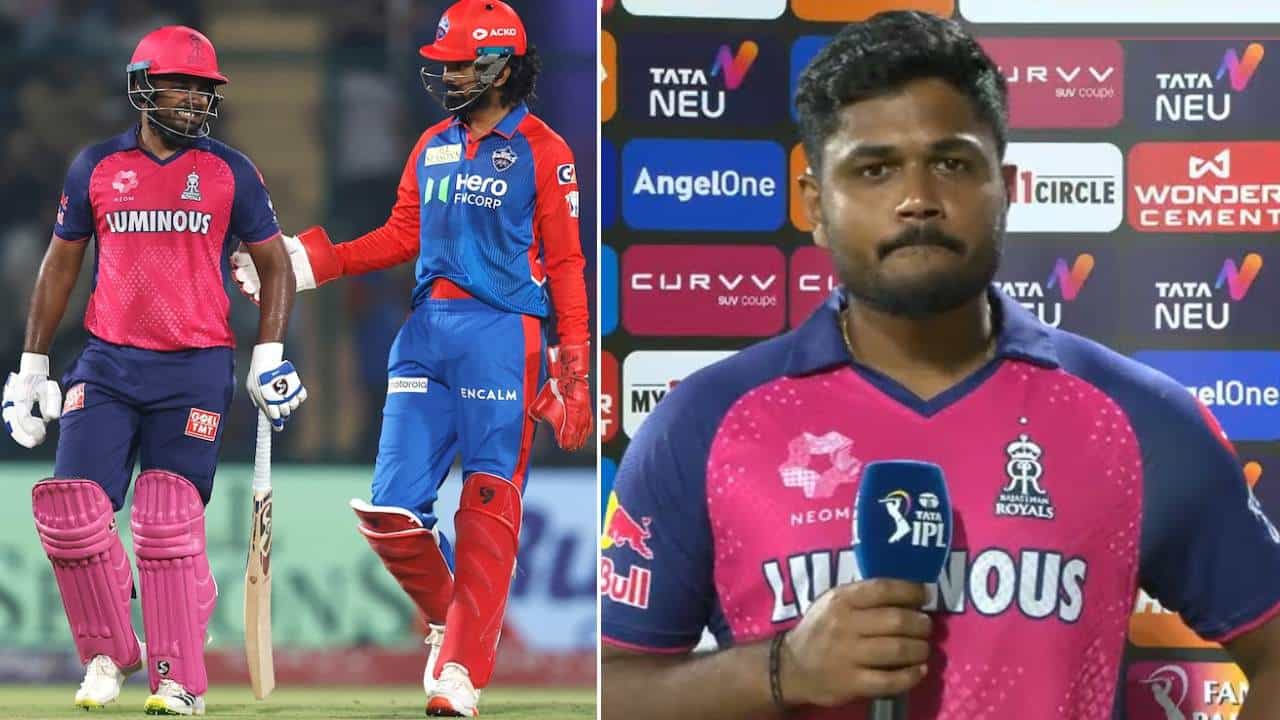 DC vs RR Super Over: ಸೂಪರ್ ಓವರ್ನಲ್ಲಿ ಸೋತ ನಂತರ ತಾಳ್ಮೆ ಕಳೆದುಕೊಂಡ ಸಂಜು ಸ್ಯಾಮ್ಸನ್: ಪೋಸ್ಟ್ ಮ್ಯಾಚ್ನಲ್ಲಿ ಏನಂದ್ರು ನೋಡಿ DC vs RR Super Over: ಸೂಪರ್ ಓವರ್ನಲ್ಲಿ ಸೋತ ನಂತರ ತಾಳ್ಮೆ ಕಳೆದುಕೊಂಡ ಸಂಜು ಸ್ಯಾಮ್ಸನ್: ಪೋಸ್ಟ್ ಮ್ಯಾಚ್ನಲ್ಲಿ ಏನಂದ್ರು ನೋಡಿ