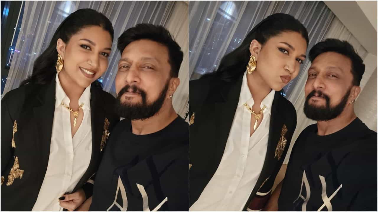 ತೆಲುಗು ಸ್ಟಾರ್ ನಟನ ಸಿನಿಮಾಗೆ ಧ್ವನಿಯಾದ ಸುದೀಪ್ ಮಗಳು ಸಾನ್ವಿ