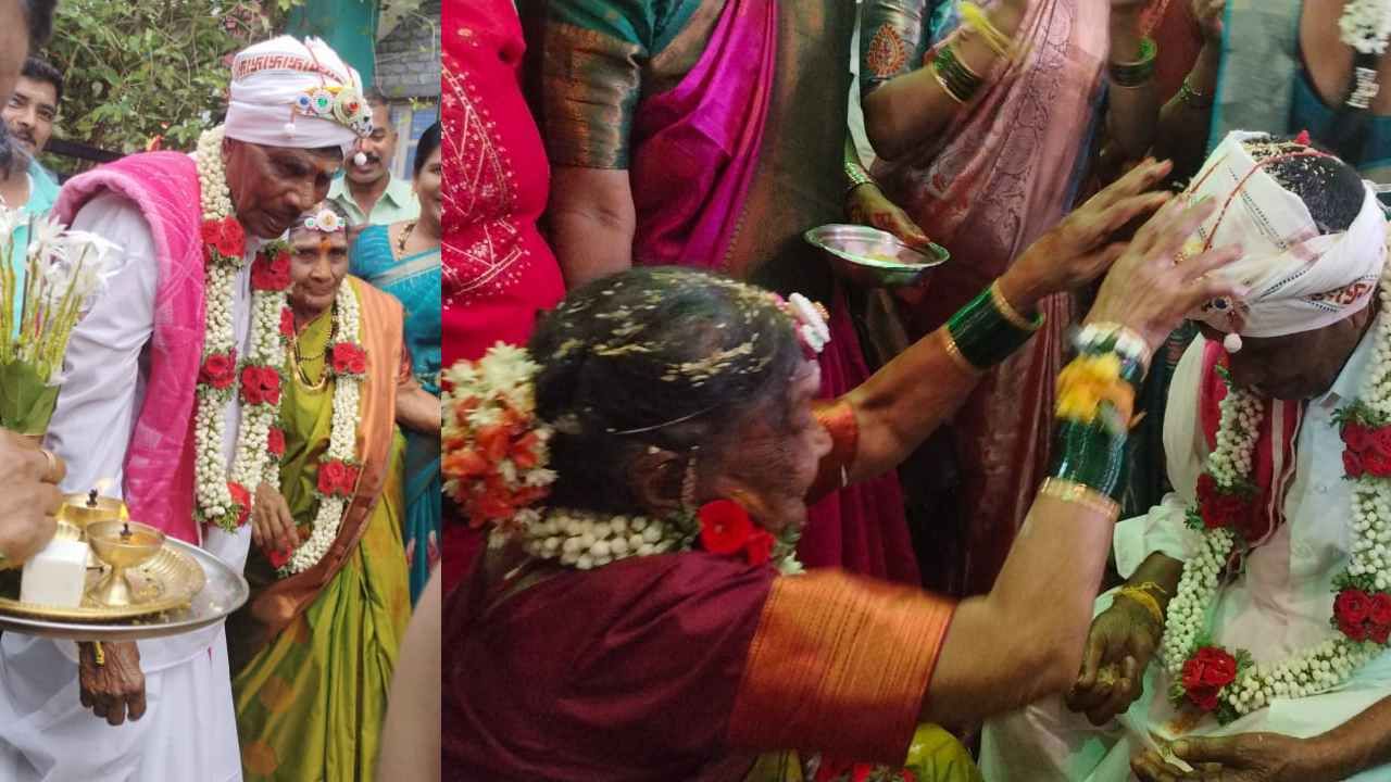 ತುಂಬಿದ ಕುಟುಂಬದ ನಡುವೆ ವೃದ್ಧ ದಂಪತಿಳಿಗೆ 60ನೇ ವಾರ್ಷಿಕೋತ್ಸವ ಆಚರಣೆ ಮಾಡಿಕೊಂಡಿರುವುದು ಗ್ರಾಮಸ್ಥರಿಗೆ ಮತ್ತು ಕುಟುಂಬಸ್ಥರಿಗೆ ಸಂತಸ ತಂದಿದೆ. ಮದುವೆ ಅಂದ ಮೇಲೆ ಅಲ್ಲಿ ಊಟ ಕೂಡಾ ವಿಶೇಷ. ಕಾರ್ಯಕ್ರಮಕ್ಕೆ ಬಂದ ಜನರಿಗೆ ರುಚಿ ರುಚಿಯಾದ ಊಟದ ವ್ಯವಸ್ಥೆ ಮಾಡಲಾಗಿತ್ತು. 