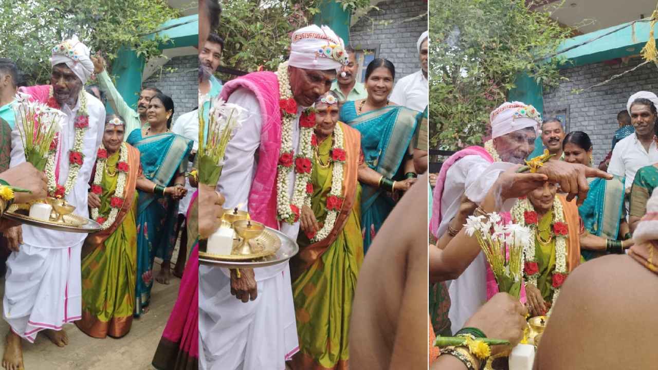 ಕಳೆದ ಒಂದು ವಾರದಿಂದ ಈ ಷಷ್ಠಿ ಸಮಾರಂಭಕ್ಕೆ ಕುಟುಂಬಸ್ಥರೆಲ್ಲರೂ ಸಿದ್ಧತೆ ನಡೆಸಿದ್ದರು. ಇಂದು ಬೆಳಗ್ಗೆಯಿಂದಲೇ ಪಷ್ಠಿ ಕಾರ್ಯಕ್ರಮವನ್ನ ಅಚ್ಚುಕಟ್ಟಾಗಿ ನೆರವೇರಿಸಿದರು.  ಇನ್ನು ಈ ಸಂತೋಷದ ಸಂಭ್ರಮದಲ್ಲಿ ಮಕ್ಕಳು ಮೊಮ್ಮಕ್ಕ ಗಿರಿ ಮೊಮ್ಮಕ್ಕಳು ಭಾಗಿ ತಮ್ಮ ಅಜ್ಜ ಅಜ್ಜಿ ಮತ್ತೊಮ್ಮೆ ಮದುವೆಯಾಗಿದ್ದನ್ನು ಕಣ್ತುಂಬಿಕೊಂಡರು.   