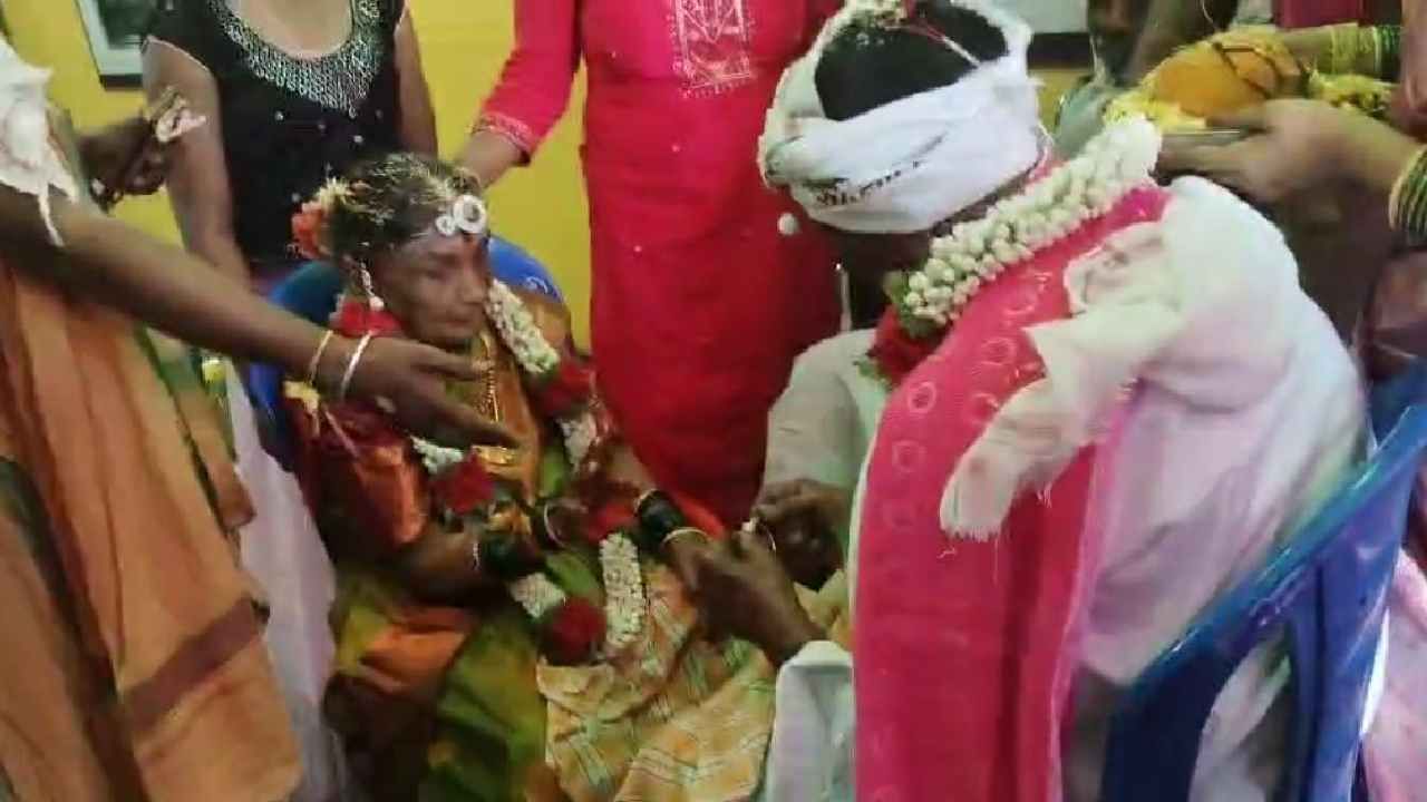 60 ಷಷ್ಠಿ ಸಮಾರಂಭ ಹಿನ್ನಲೆಯಲ್ಲಿ  ಮತ್ತೆ ಶಾಸ್ತ್ರೋಕ್ತವಾಗಿ ಮದುವೆಯಾದ ಪೈಲ್ವಾನ್ ದಂಪತಿಗಳು. ಇಳಿ ವಯಸ್ಸಿನಲ್ಲೂ ದಂಪತಿಗಳು ಗಟ್ಟಿಮುಟ್ಟಾಗಿದ್ದಾರೆ. ಇಂದಿನ ಯುವಪೀಳಿಗೆ ಇವರ ಆರೋಗ್ಯ ನೋಡಿ ನಾಚುವಂತಾಗಿತ್ತು.   ಮಕ್ಕಳು, ಮೊಮ್ಮಕ್ಕಳು, ಗಿರಿಮೊಮ್ಮಕ್ಕಳು ಹಾಗೂ ಗ್ರಾಮಸ್ಥರು ಷಷ್ಠಿ ಸಮಾರಂಭದಲ್ಲಿ ಭಾಗಿಯಾಗಿದ್ದರು. 