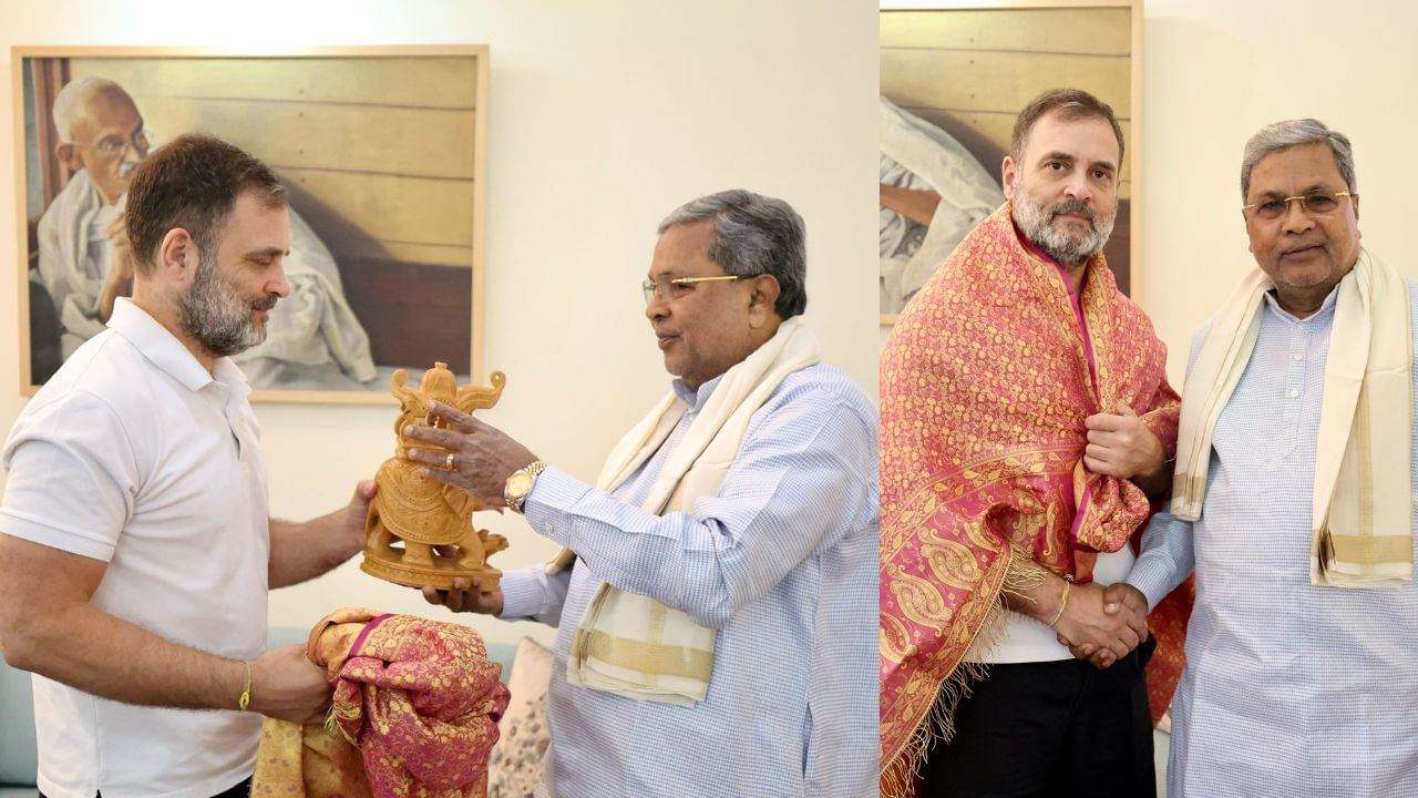 ರಾಹುಲ್ ಗಾಂಧಿ, ಸಿದ್ದರಾಮಯ್ಯ 30 ನಿಮಿಷ ಮಾತುಕತೆ: ಹನಿಟ್ರ್ಯಾಪ್ ಬಗ್ಗೆ ಸುದೀರ್ಘ ಚರ್ಚೆ