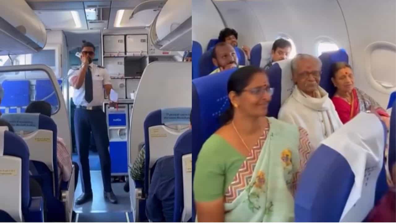 Viral :  ಅಜ್ಜನನ್ನು ಮೊದಲ ಬಾರಿಗೆ ವಿಮಾನದಲ್ಲಿ ಕರೆದೊಯ್ದ ಮುದ್ದಿನ ಮೊಮ್ಮಗ, ಕೊನೆಗೂ ಈಡೇರಿತು ಅಜ್ಜನ ಆಸೆ