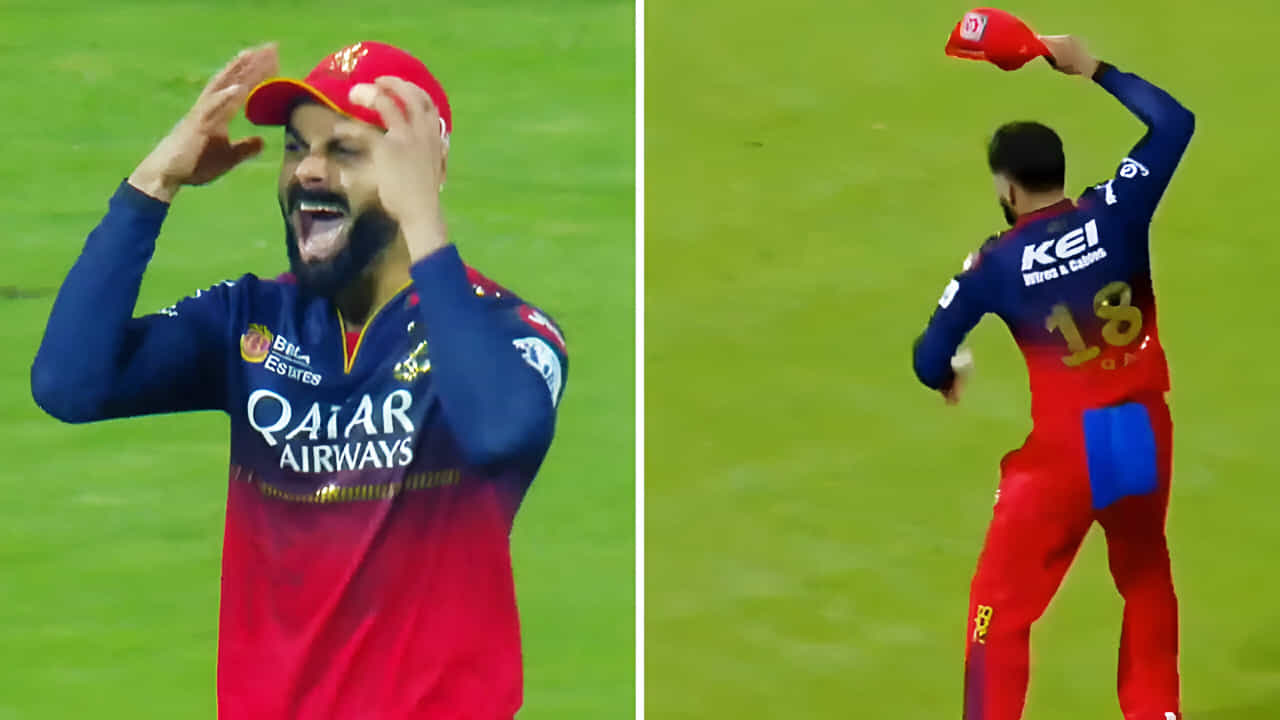 VIDEO: ಏನ್ ಆಡ್ತಿರೋ... RCB ಆಟಗಾರರ ಮೇಲೆ ಕೋಪಗೊಂಡು ಕ್ಯಾಪ್ ಎಸೆದ ವಿರಾಟ್ ಕೊಹ್ಲಿ