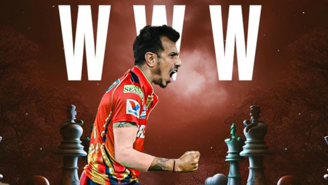 ಧೋನಿ ಸೇರಿದಂತೆ ಒಂದೇ ಓವರ್​ನಲ್ಲಿ 4 ವಿಕೆಟ್ ಉರುಳಿಸಿದ ಚಾಹಲ್