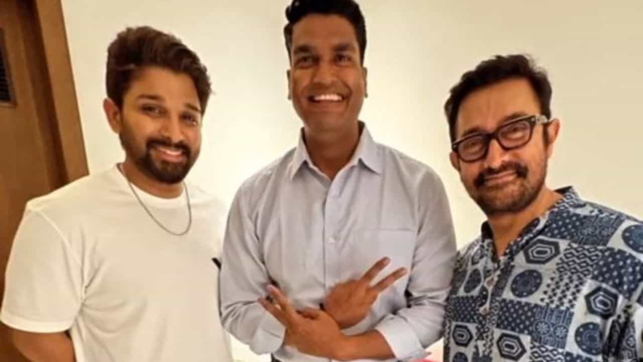 ಆಮಿರ್ ಖಾನ್ ಭೇಟಿಯಾದ ಅಲ್ಲು ಅರ್ಜುನ್, ಒಟ್ಟಿಗೆ ಸಿನಿಮಾ?