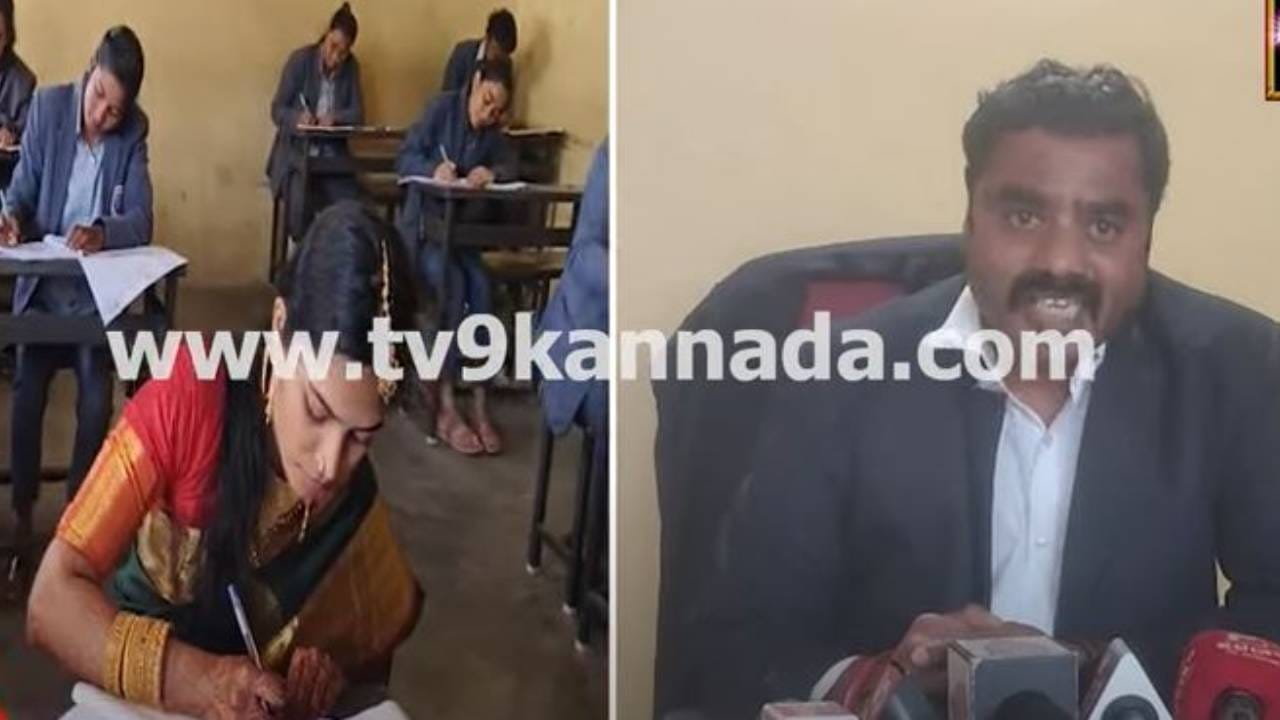 ನಿಖಾಗೆ ಮೊದಲು ಪರೀಕ್ಷಾ ಕೇಂದ್ರಕ್ಕೆ ಬಂದು ಅಂತಿಮ ಬಿಬಿಎ ಪರೀಕ್ಷೆ ಬರೆದ ಅರಸೀಕೆರೆಯ ಅಲ್ಫಿಯ ಬಾನು