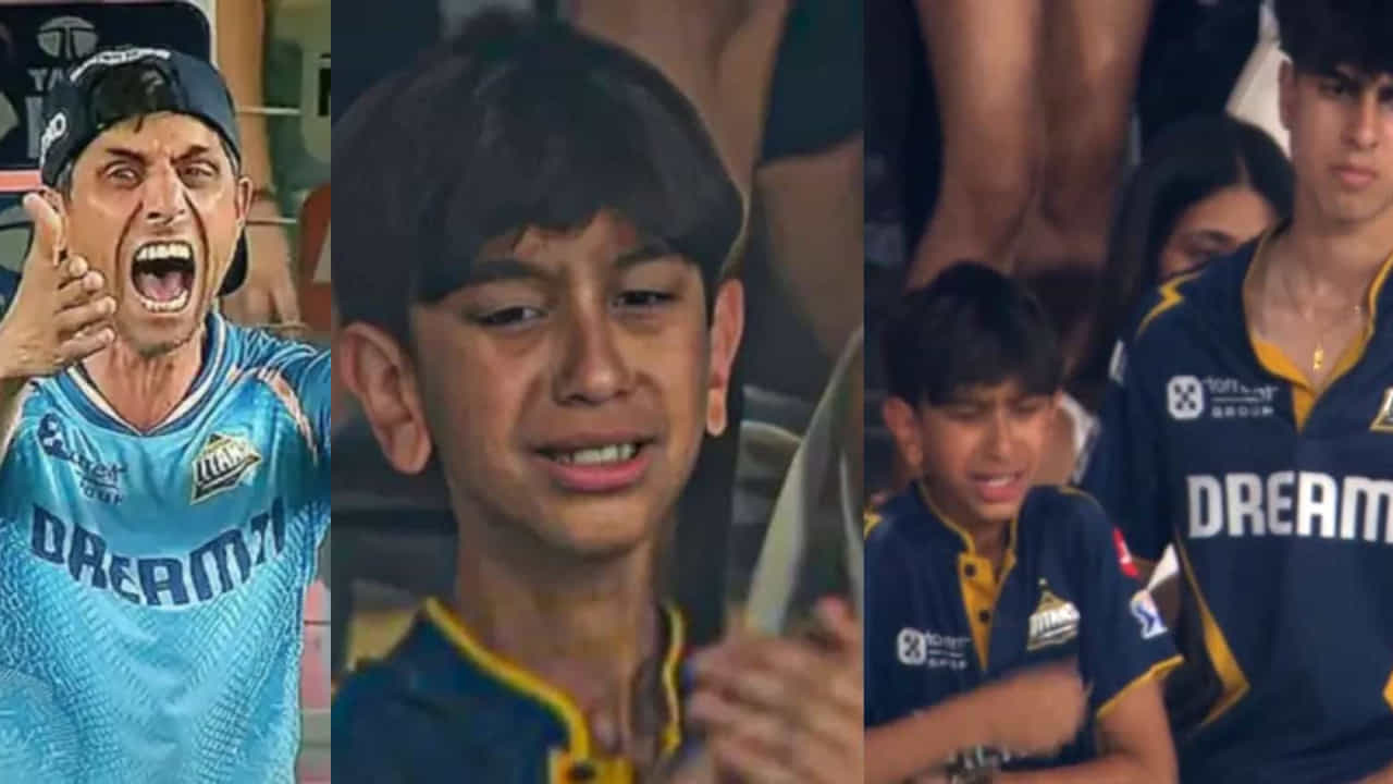 IPL 2025: ಗುಜರಾತ್ ಟೈಟನ್ಸ್ ಸೋಲುತ್ತಿದ್ದಂತೆ ಕಣ್ಣೀರಿಟ್ಟ ಆಶಿಶ್ ನೆಹ್ರಾ ಮಗ IPL 2025: ಗುಜರಾತ್ ಟೈಟನ್ಸ್ ಸೋಲುತ್ತಿದ್ದಂತೆ ಕಣ್ಣೀರಿಟ್ಟ ಆಶಿಶ್ ನೆಹ್ರಾ ಮಗ