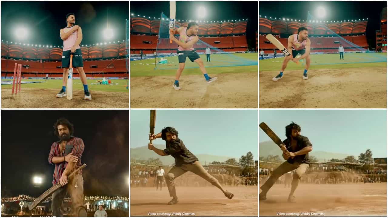ರಾಮ್ ಚರಣ್ ನಟನೆಯ ‘ಪೆದ್ದಿ’ ಚಿತ್ರದ ಐಕಾನಿಕ್ ಸ್ಟೈಲ್​ನ ಅನುಕರಿಸಿದ ಅಶುತೋಷ್ ಶರ್ಮಾ